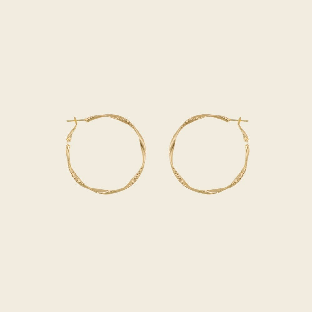 Hoop - Gold Hoop Earrings