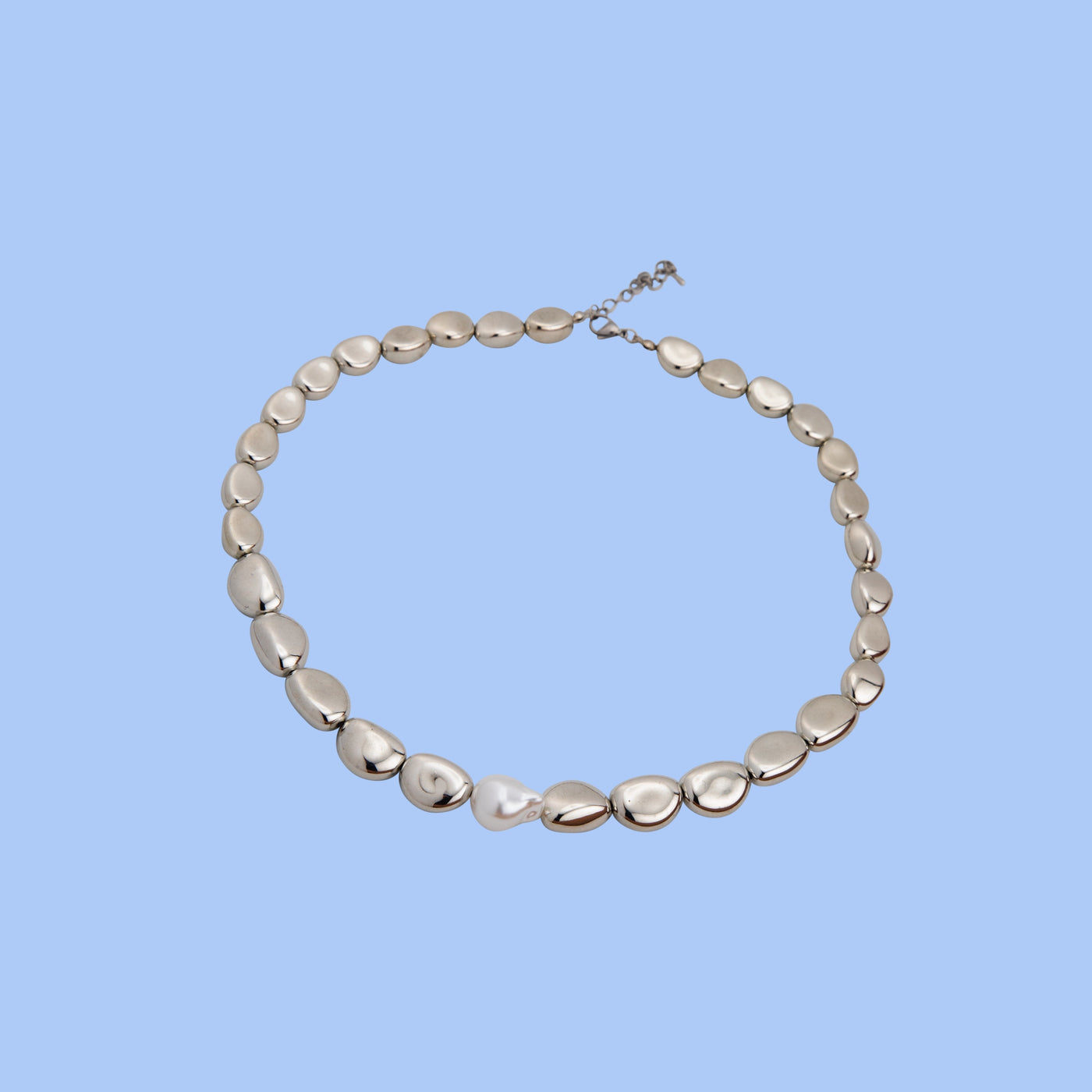 Crush - Sterling Silver Pearl Necklace